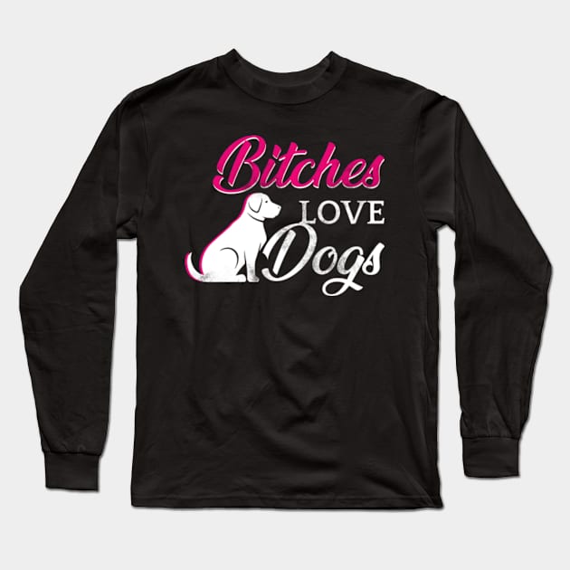 Love Dogs Long Sleeve T-Shirt by CreativeSalek